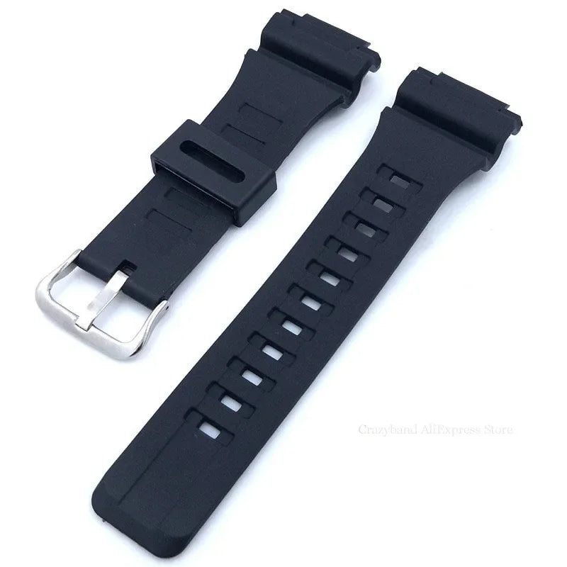 Silicone Watchband for Casio AQ-S810w 800 W-735H TRT-110H AEQ-110w AE-1000W W-735H SGW-300H MRW-200H F-180WH Watch strap