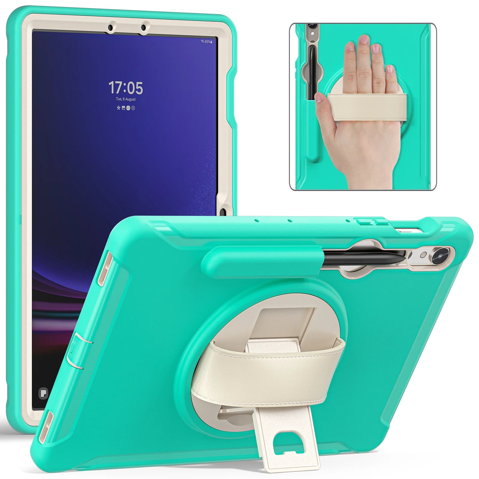 Case For Galaxy Tab S10 Lite S9 FE S8 S7 SM-X400 406 X520 526 X710 716 X510 516 700 706 T870 875 Cover For S6 10.5 2019 T860 865