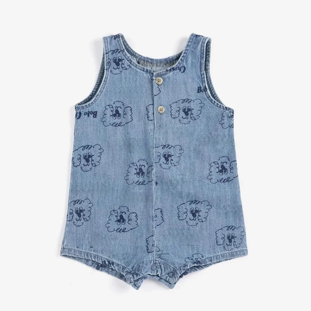 Children's Shirts Shorts 2026 Summer New Arrivals Cartoon Fashion Cute Boys' Polo Shirt Cotton Printed Sweet Girls' Short-Sleeve