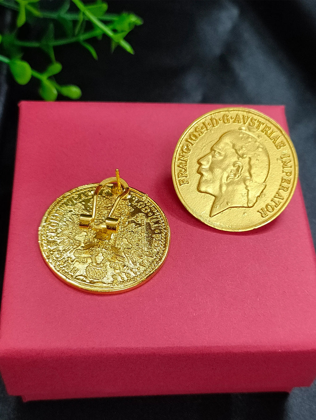Dubai Earrings For Women 24K  Gold Plated Color Ball Jewelry Middle East Girls The Bride Ethiopian Wedding Gift