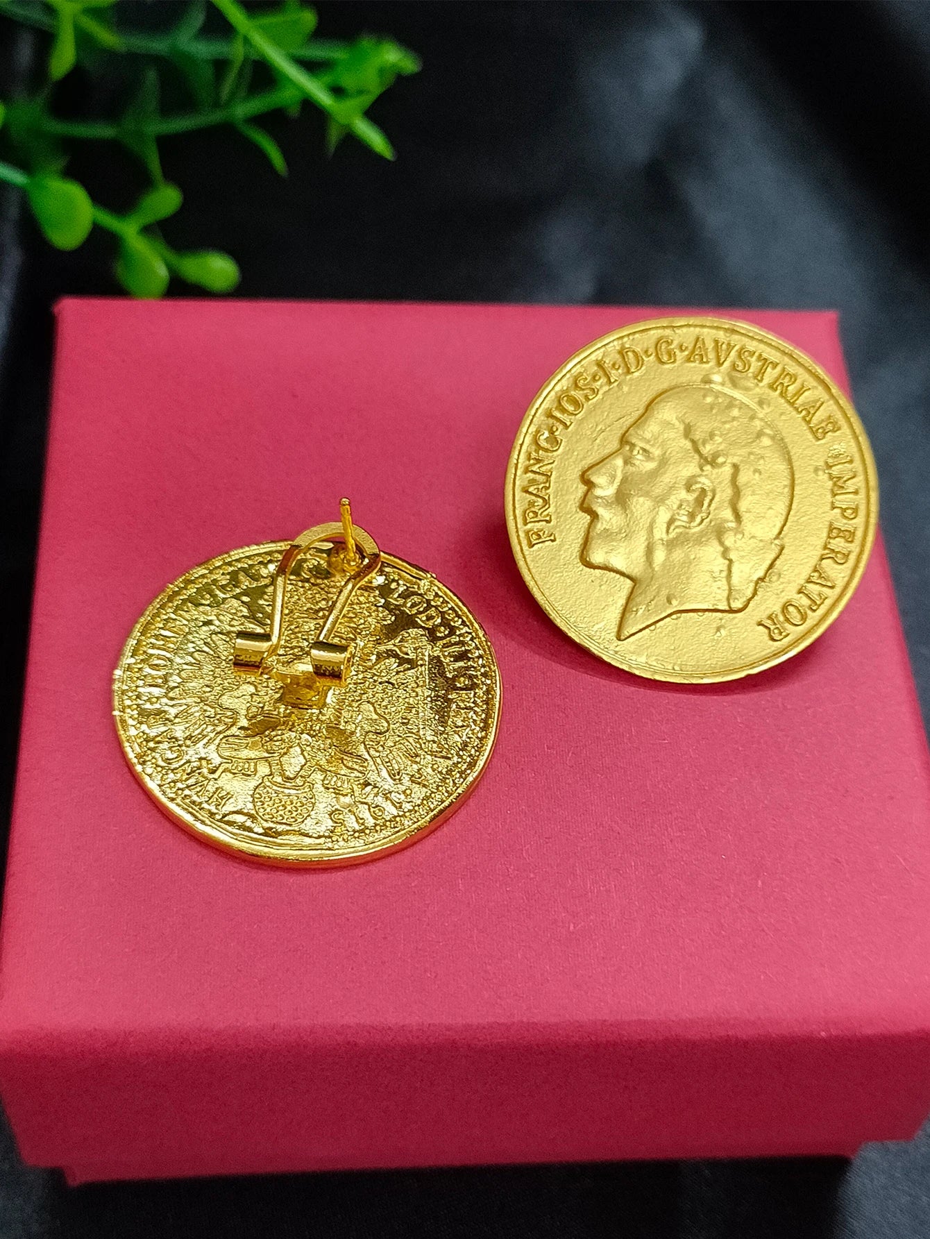 Dubai Earrings For Women 24K  Gold Plated Color Ball Jewelry Middle East Girls The Bride Ethiopian Wedding Gift