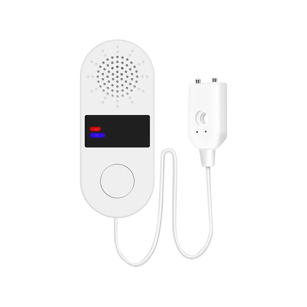 Tuya Wifi Water Leak Detector with Sound and Light Alarm 130dB Tuya Water Leak ZigBee Smart Home Water Alarm Sensor App Control