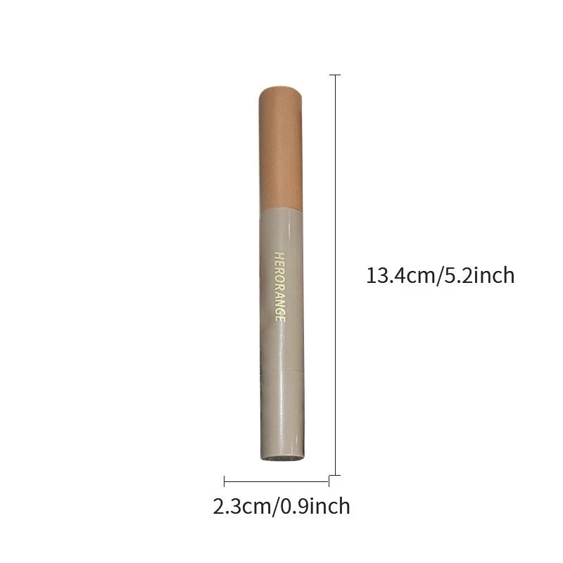 Double Head Contour Stick Bronzer with Brush Face Nose Shadow Cream Contour Pen Waterproof Lasting Contouring Makeup Cosmetics