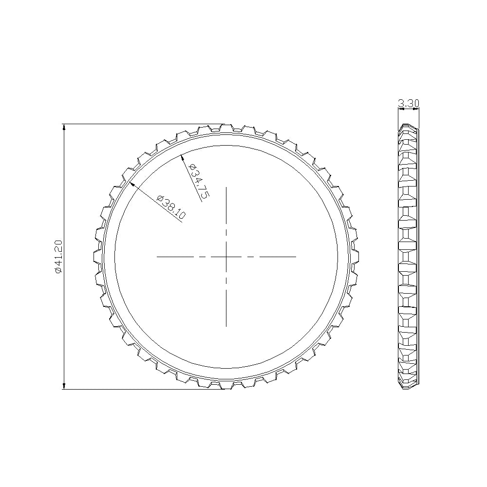 New Arrivals 316L Stainless Steel Slim Thin Style SKX007 Watch Bezel