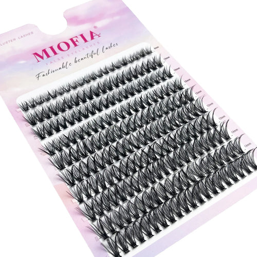30D/40D/60D/80D Individual Lashes bunches DIY Natural Eyelash Extension 200 Cluster 3D Russia Volume Natural Mink Lashes makeup