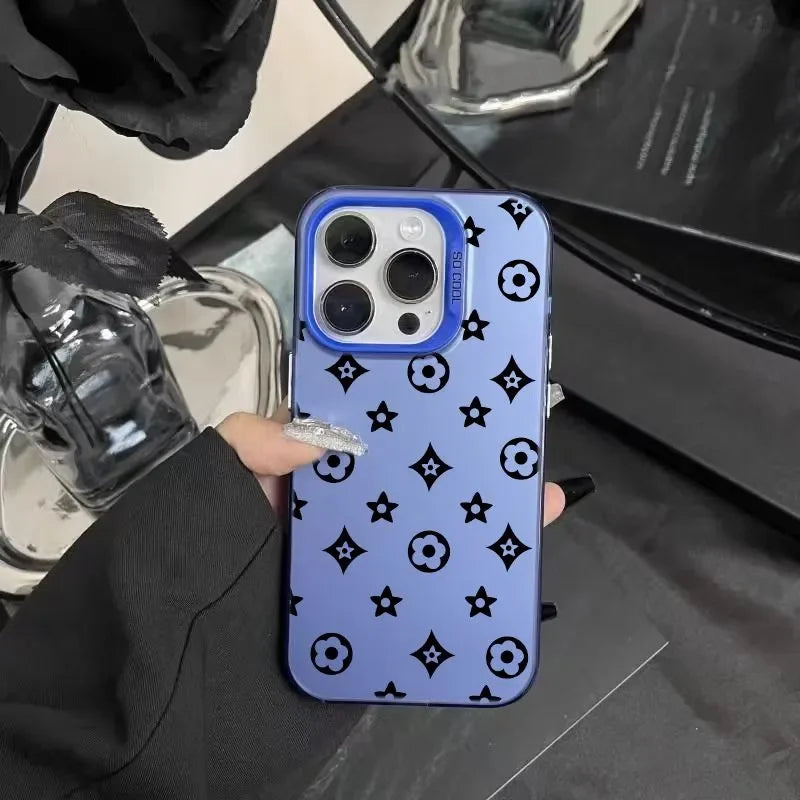 Printed Trendy Small Patterns Phone Case for Samsung Galaxy S25 S24 S23 S22 S21 S20 Note20 FE Ultra Plus 5G Anti Fall Matte Back