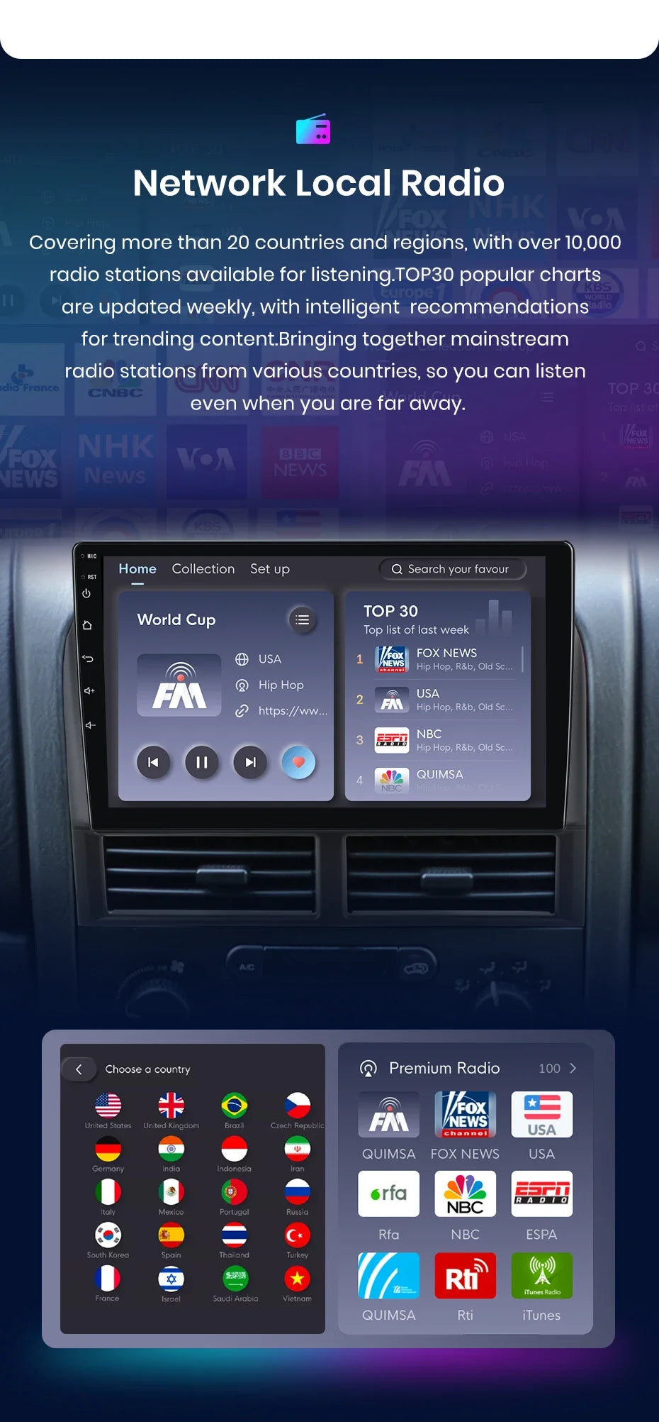 Junsun Wireless CarPlay Car Radio For Jeep Grand Cherokee II WJ 1998-2004 Android Auto RDS 4G WiFi Car Intelligent System