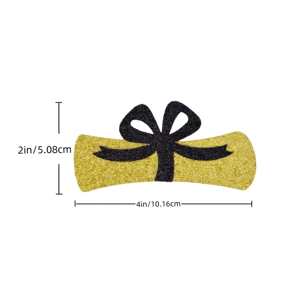 12Pcs/Pack 4 Inch Graduation Certificate Confetti, Graduation Centerpieces Congratulations Graduation Party Decorations