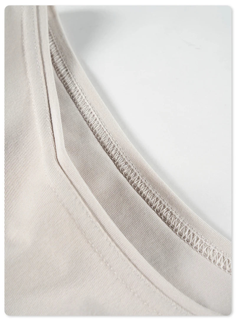 ZODF Trendy 2024 Men Quick Dry 230gsm Tank Tops Unisex Women Summer Breathable Cool Feeling Loose Sleeveless Tees Vest HY0772