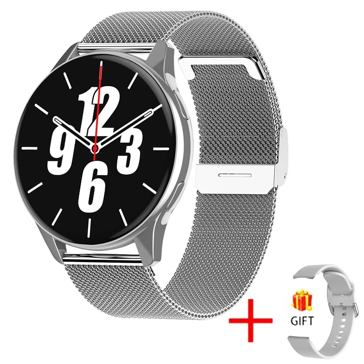 LIGE New Smart Watch Wireless Charging Smartwatch Bluetooth Calls Watches Men Women Fitness Bracelet Custom Watch Face +Box 2025