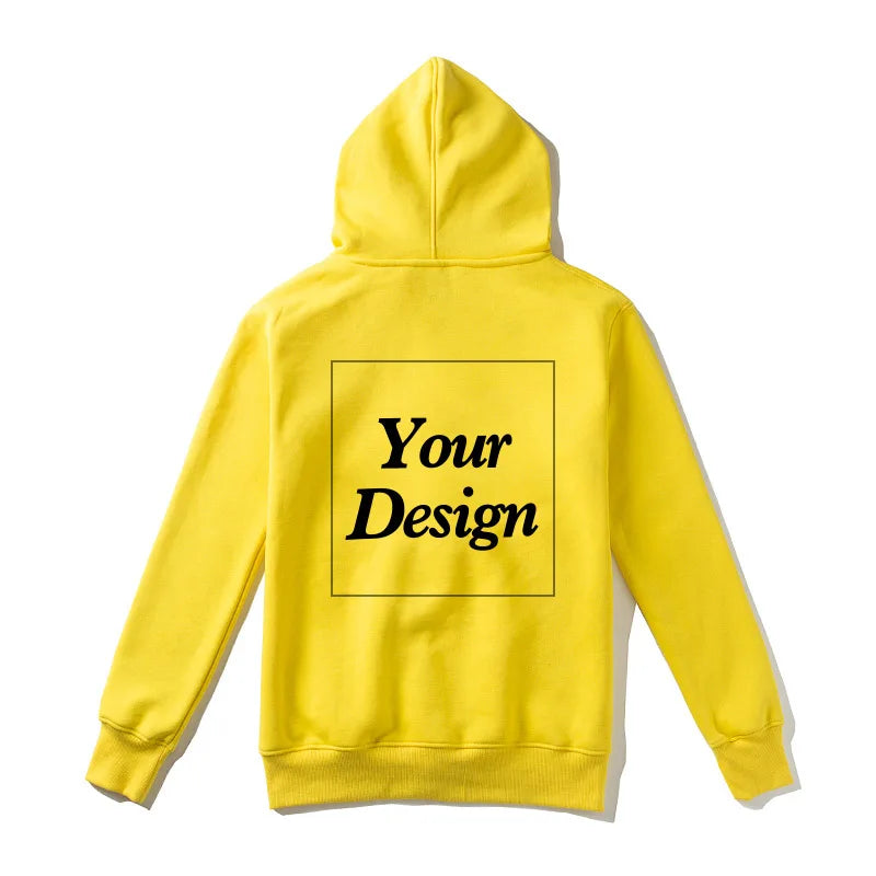 Top Quality Custom Cotton Zipper Hoodie Print Photo Text Brand Logo Men Womens Thick Fleece Autumn Winter Warm Sweatshirt 350gsm