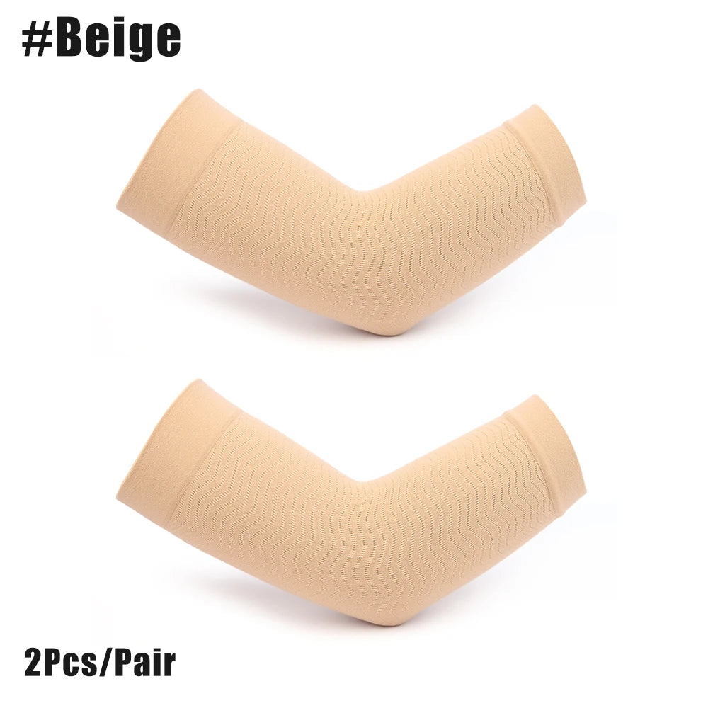 1Pair Arm sSlimming Shaper Compression Wrap Sleeve Helps Lose Arms Fat,Tone up Arm Shaping Sleeves for Women,Sports  Arm Shapers