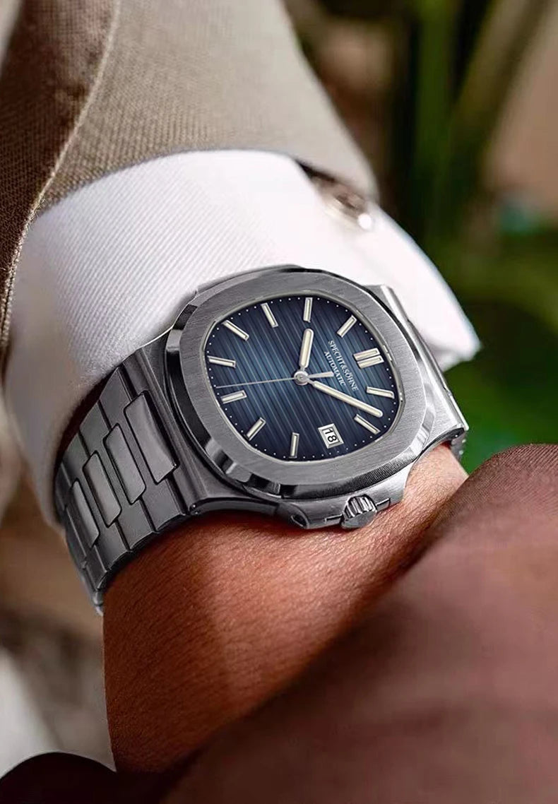 New Arrivals Specht & Söhne Mens Watches Classic Watch Automatic Watch Rose Gold Stainless Steel Relogio Masculino Waterproof