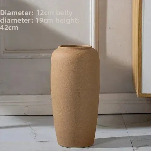 50cm Nordic Modern Ceramic VaseFloor To Ceiling Large VaseSimplicity Flower ArrangementLiving Room TV Cabinet New Arrivals