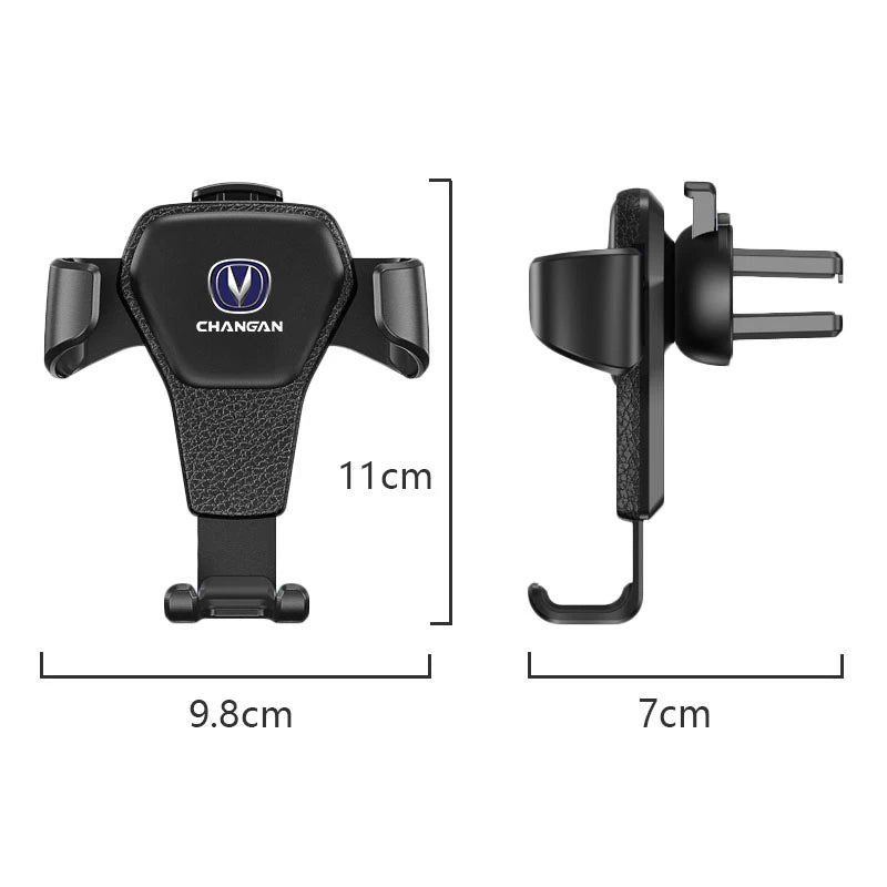 Gravity Auto Phone Holder Car Air Vent Clip Cell Phone Stand Support For Changan X7 UNI-T CS35 CX70 CS85 CS55 CS75 CS15 F70 CS95