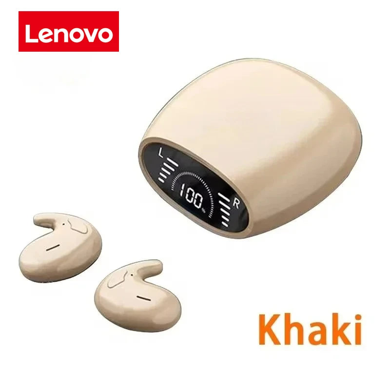 Lenovo Mini Bone Conduction Bluetooth Gaming Earphones HiFi Wireless Earphones Sleep Sports Waterproof Invisible Earphones