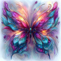 Frameless, DIY 5D Diamond Painting Butterfly Full Drill Mosaic Animal Crafts Art Supplies Embroidery New Arrivals Home Decoratio