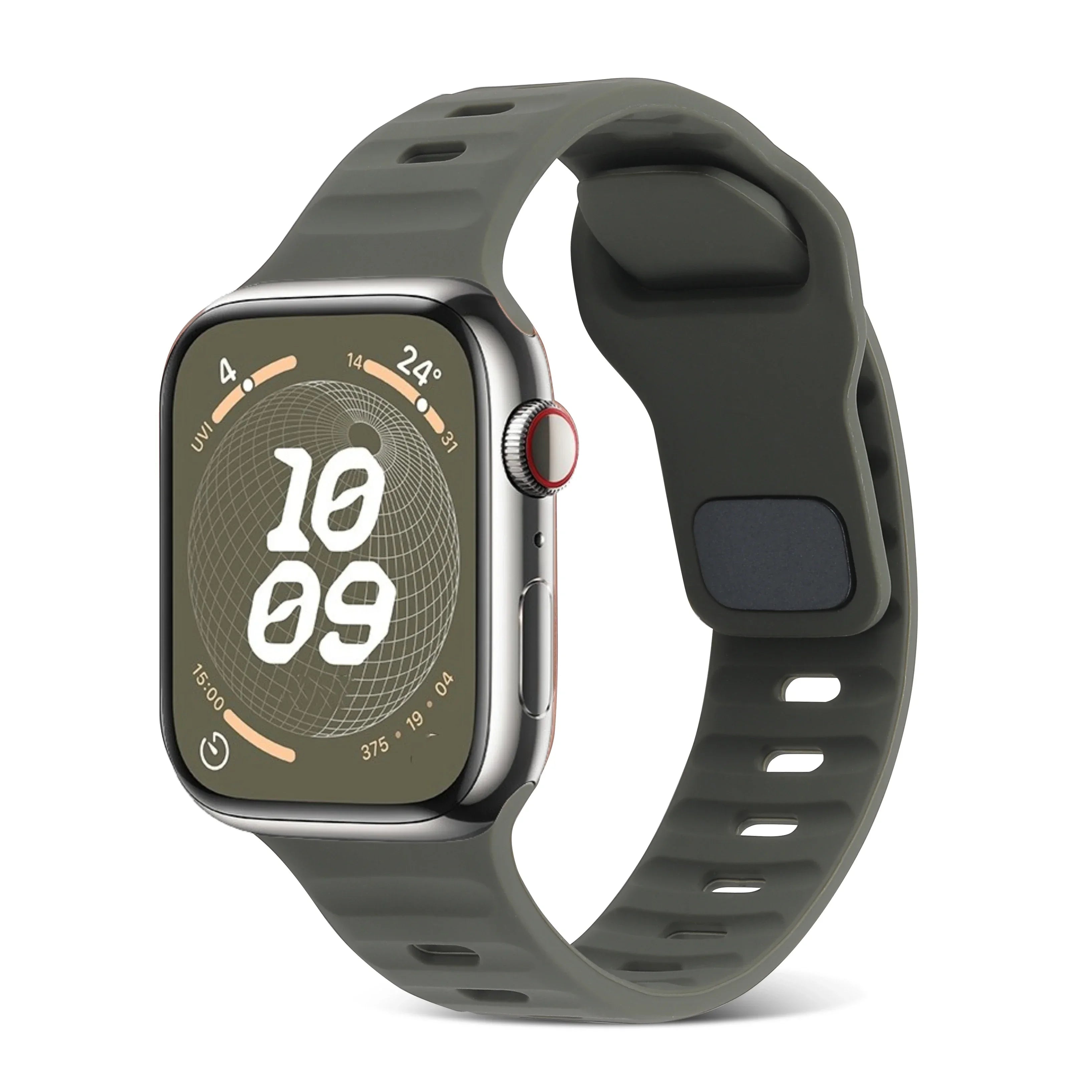 soft Silicone Strap for Apple Watch Ultra/2/3 49mm Serise 11 10 9 8 7 45mm 41mm 46mm 42mm Bracelet iWatch 6 5 4 3 Se/3 44mm 40mm