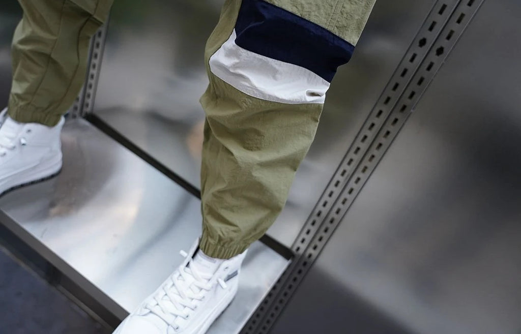Splicing Color Summer Thin Slim Fit Men's Casual Harem Pants Classic Fashion Clothing Aesthetic Designer Original Male Trousers