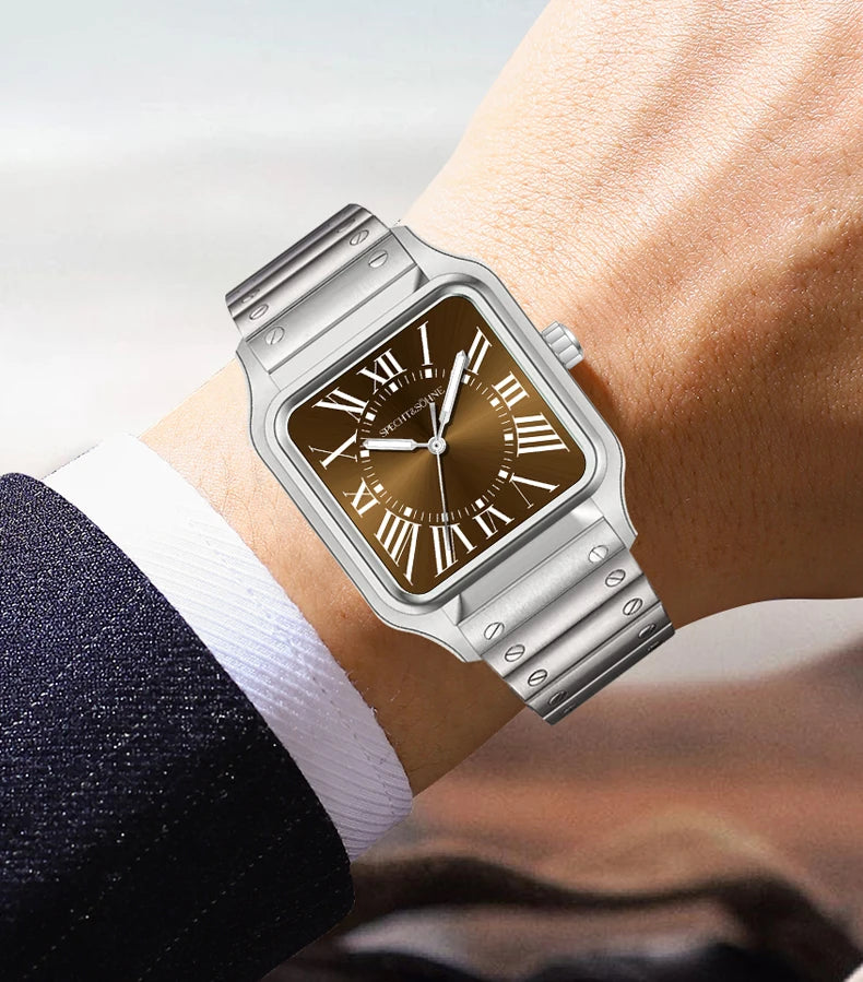 New Arrivals Specht & Söhne Mens Watches Stainless Steel Sapphire Crystal Classic VH31 Quartz Watch Relogio Masculino Waterproof