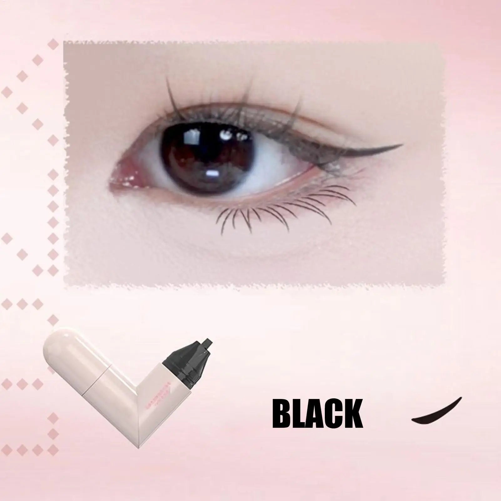 Eye liner Winged Eye End Stamp Double-Tip Women Makeup Eye End Wing Stamp Waterproof Stencil Portable Quick Drying Cosmetics