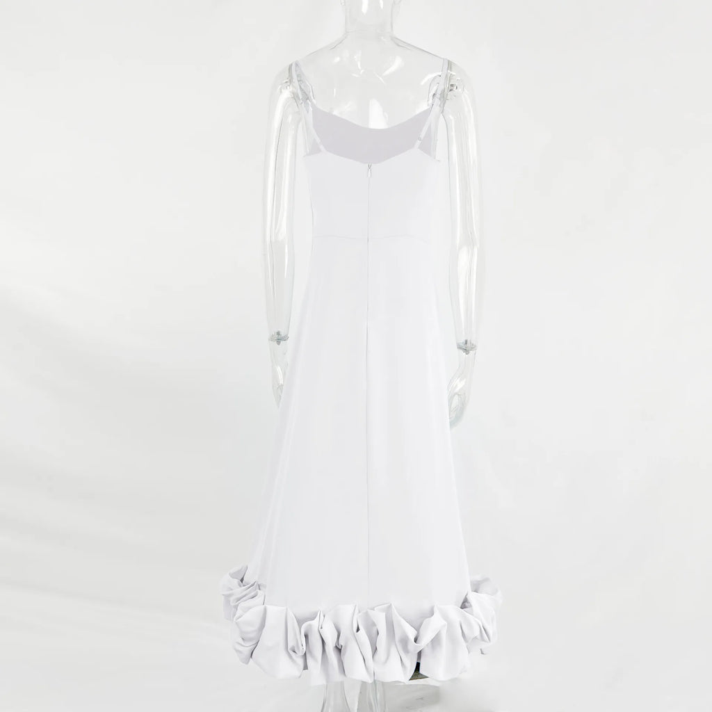 Putao Prom Dresses Fashion Square Empire Summer Party Dress Tea Length Sleeveless Chiffon Ruched Formal Evening Gowns платье жен