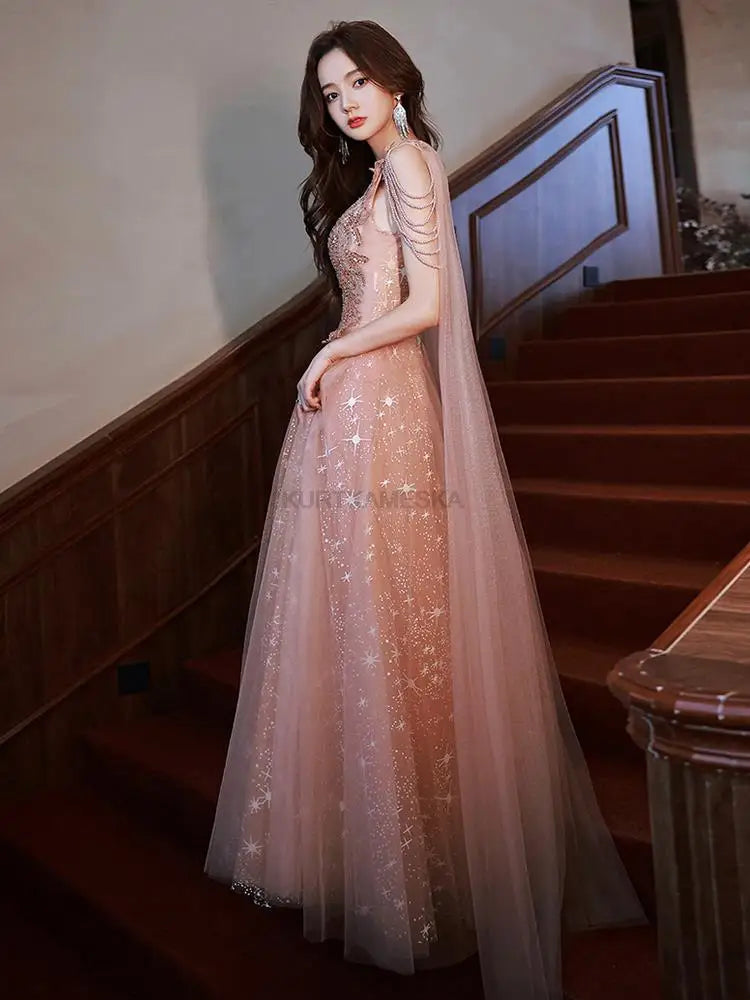 Luxury French Trailing Sequined Bride Wedding Dress Sexy Ball Gown Wedding Evening Party Summer Dress Women Formal vestidos