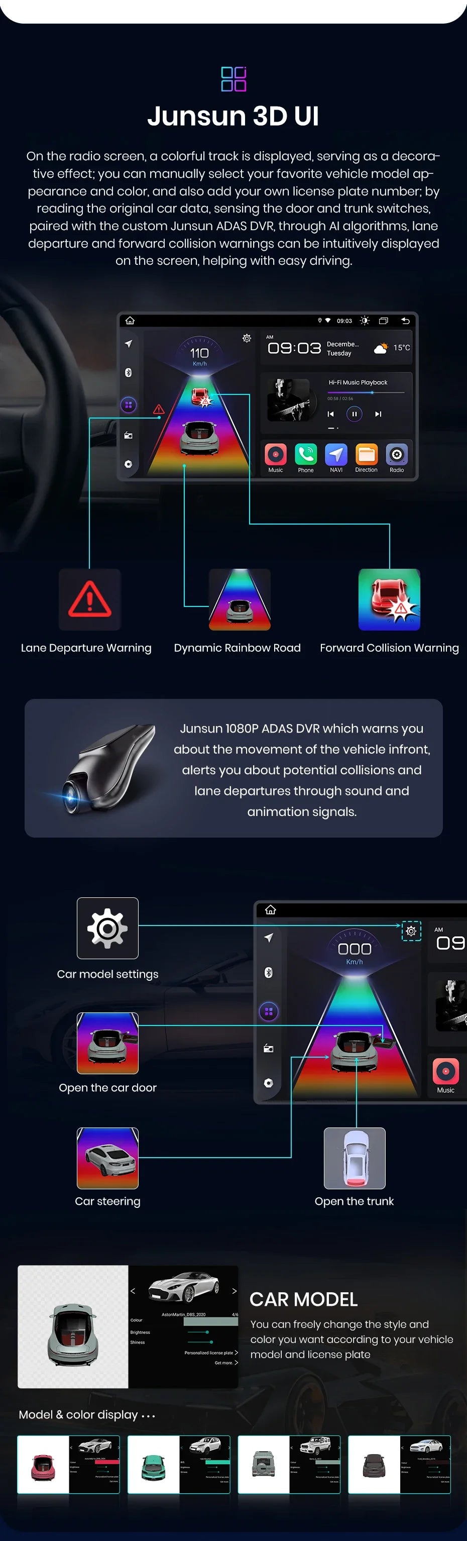 Junsun Wireless CarPlay Car Radio For Jeep Grand Cherokee II WJ 1998-2004 Android Auto RDS 4G WiFi Car Intelligent System