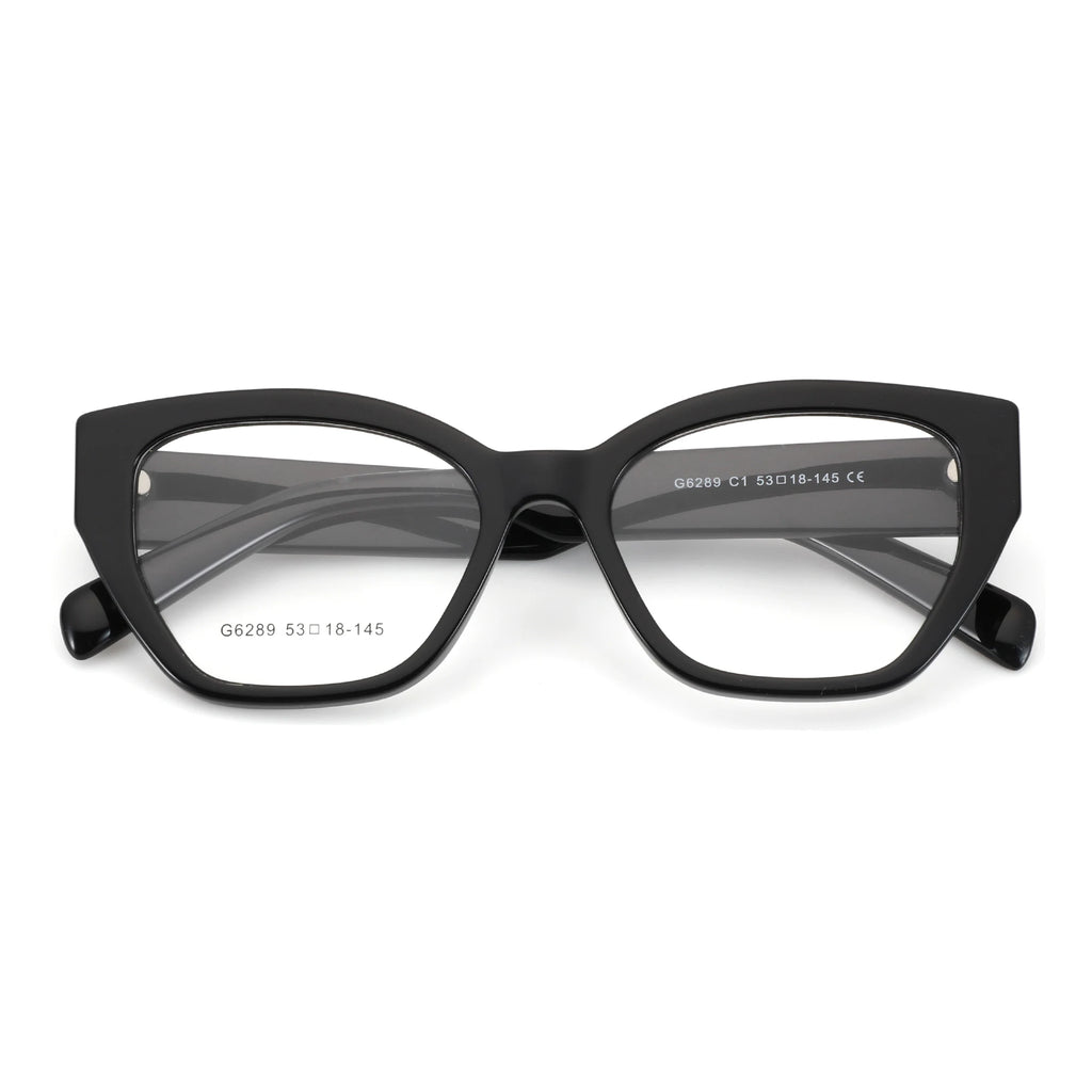 ZENOTTIC (S Size) New Arrivals Square Prescription Eyeglasses Handmade Acetate Butterfly Optical Glasses for Women