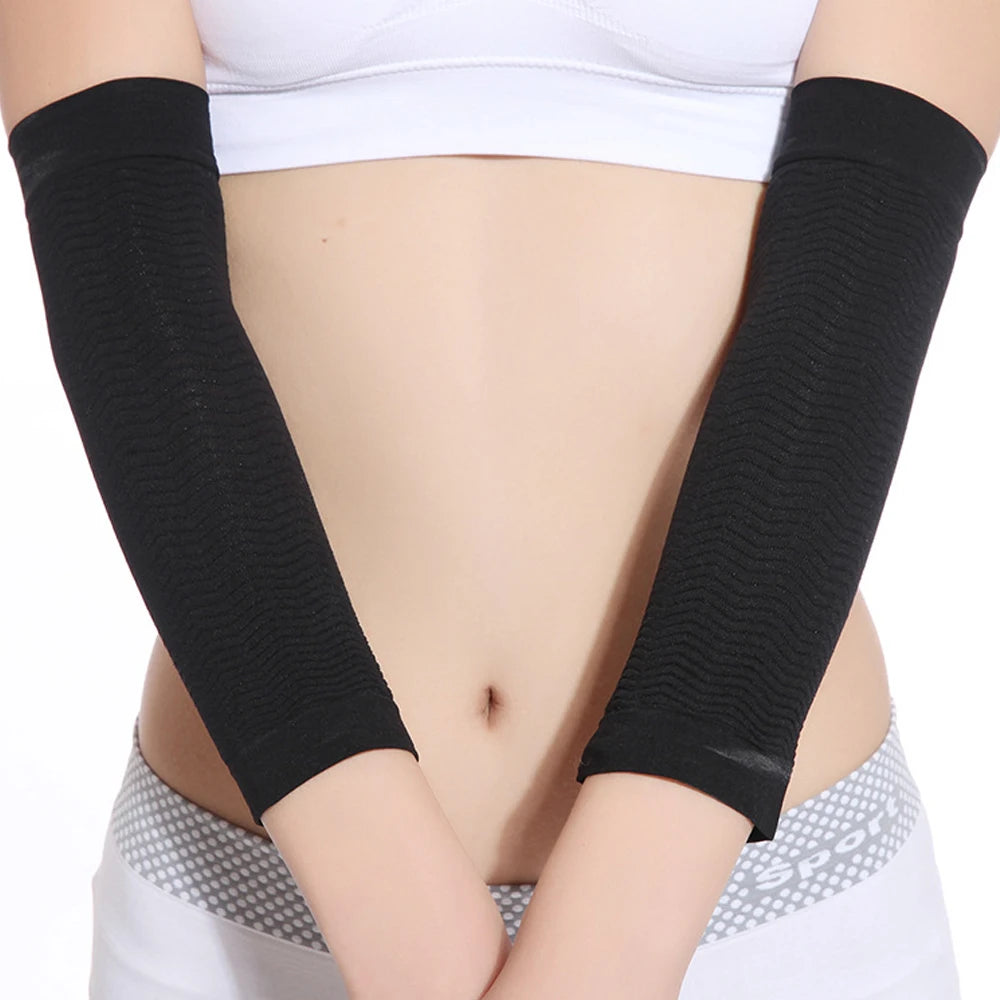1Pair Arm sSlimming Shaper Compression Wrap Sleeve Helps Lose Arms Fat,Tone up Arm Shaping Sleeves for Women,Sports  Arm Shapers