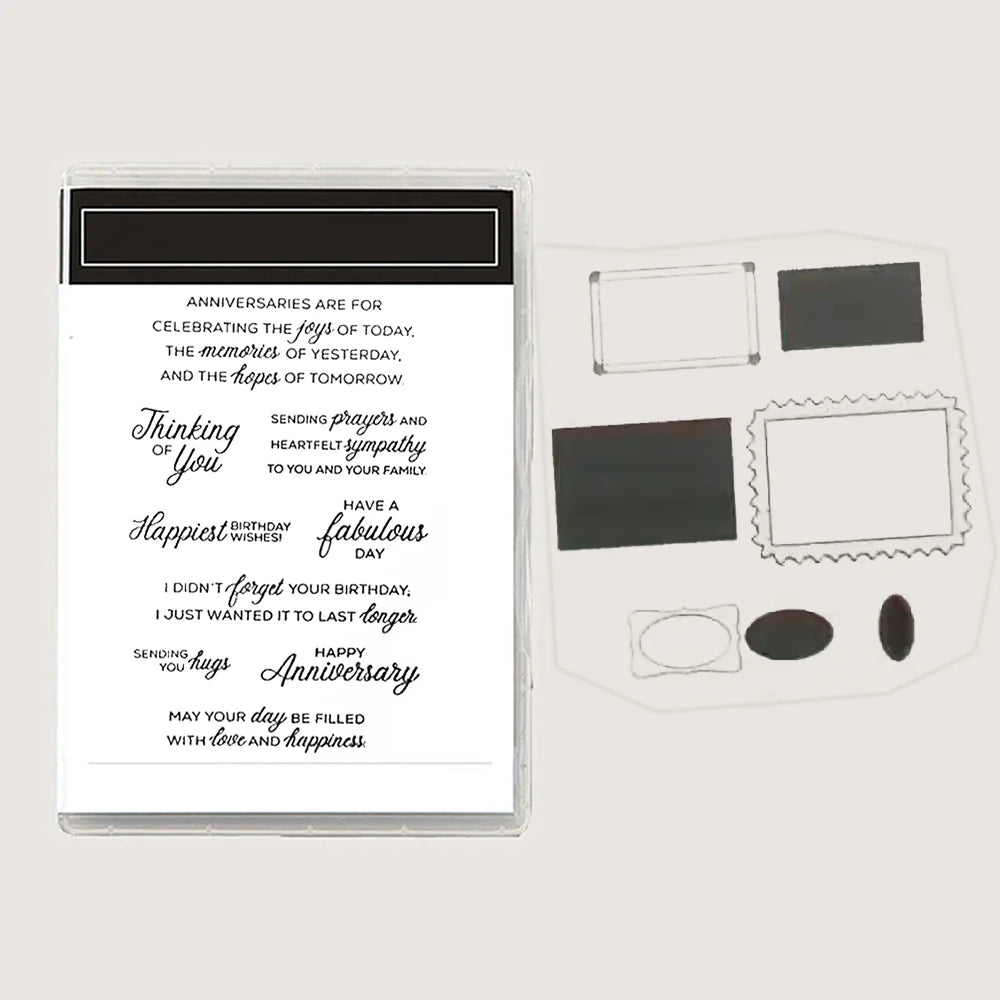 Opulent Oasis Boutique Blossoms Thanks Man Stamp Dies  DIY Greeting Scrapbook Molds Mother's Day Spring 2026 April New Arrivals