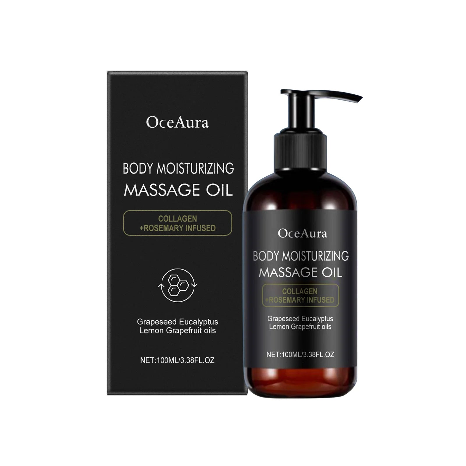 Body Moisturizing Massage Oil Nourishing Smoothing Tightening Soothing Glowing Brightening Reduce Wrinkles Soft Body Massage Oil