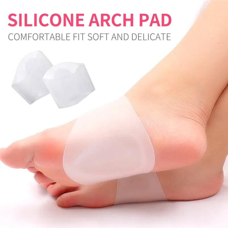 1Pair Foot Arch Support Flat Foot Insoles For Flat Feet Orthopedic Pad Flat Insole Flat Foot Corrector Plantar Fasciitis Support