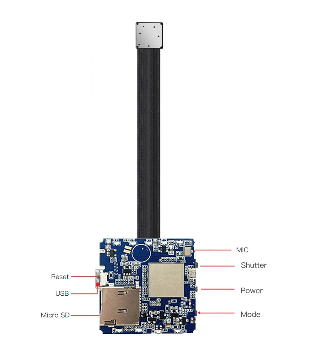 وحدة كاميرا صغيرة WiFi P2P بدقة 14 ميجابكسل 4K 60 إطارًا في الثانية مع كشف الحركة وتقريب رقمي وعدسة عين ثقب Matecam X9 مسجل كاميرا صغير ذاتي الصنع