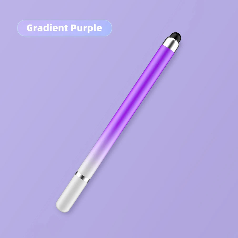 2 in 1 Stylus Pen for Mobile Phone Tablet Capacitive Touch Pencil For iPhone Samsung Android Drawing Screen Pencil