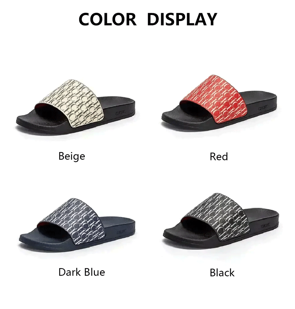 CH Women's Slippers Trendy Style Letter Print Design High Quality Beach Slippers Can Be Worn Out Premium Fashion Women's Casual