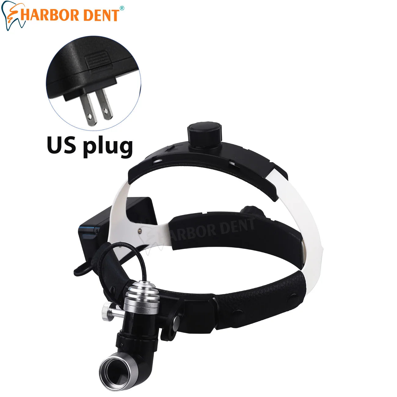 Dental Head-Mounted Headlights 5W LED Adjustable Brightness Surgical Head Light Lamp Dentistry Lab Equipments