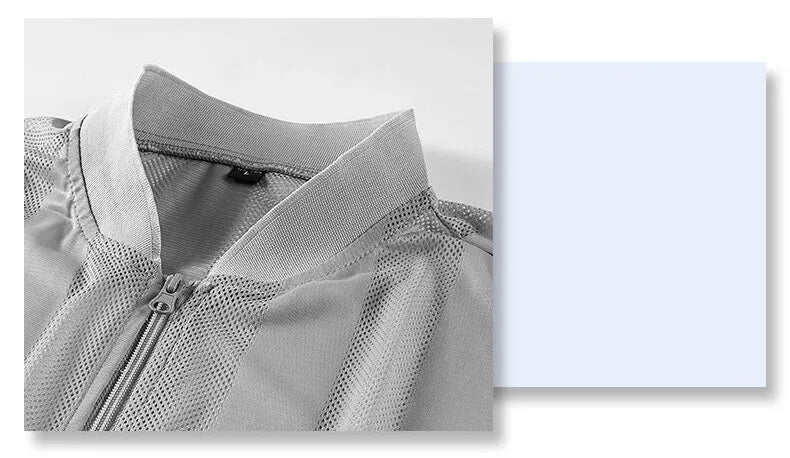 Summer Men Mesh Hollow Waistcoat Breathable Outdoor Sports Coat High-Quality Design Leisure Vest Men