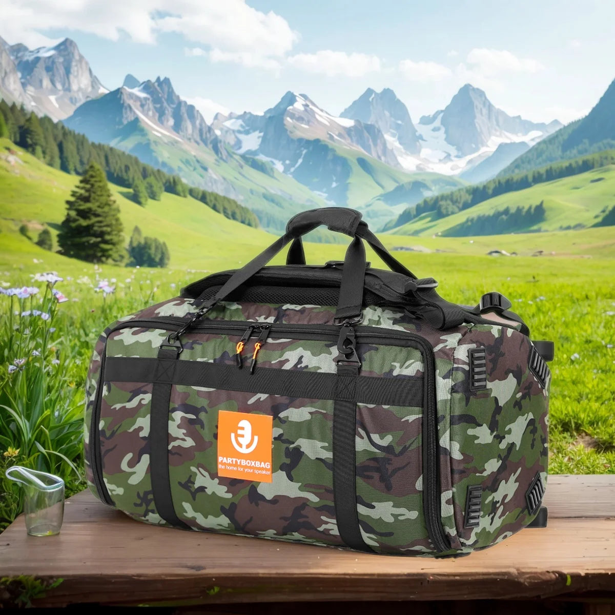 Speaker Carry Backpack For JBL Partybox Stage 320 BT Speaker Carrying Case Shockproof Portable Speaker Carry Tote Bag Backpack