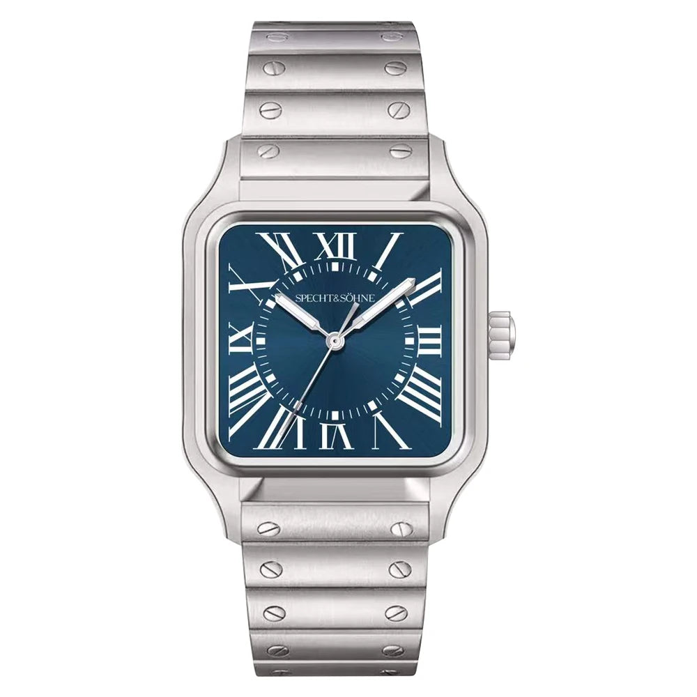 New Arrivals Specht & Söhne Mens Watches Stainless Steel Sapphire Crystal Classic VH31 Quartz Watch Relogio Masculino Waterproof