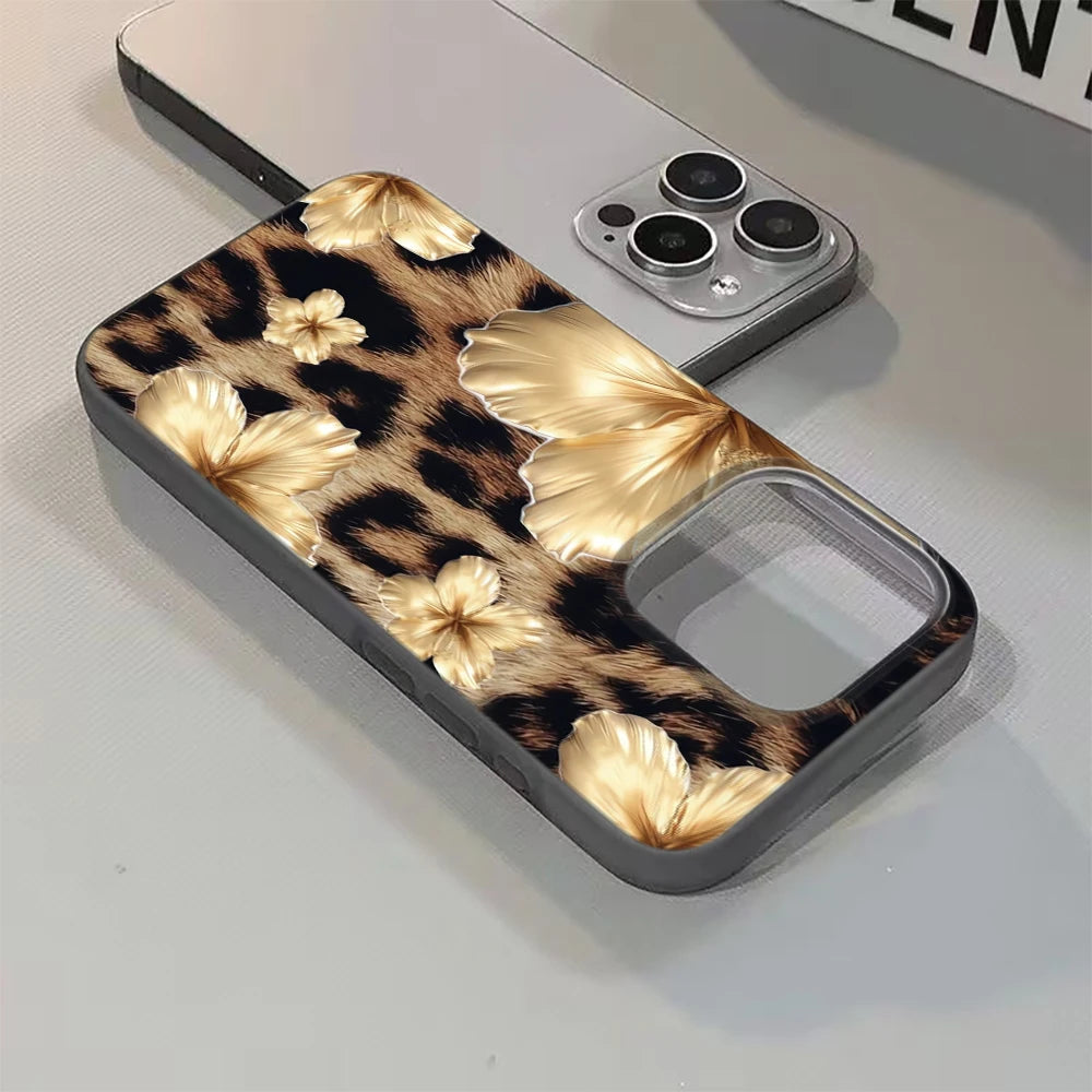 Classic Bouquet Pattern Phone Case For IPhone 17 Air 16 Pro 15 14 13 12 11 Pro Max 15 Plus Soft Cover ﻿