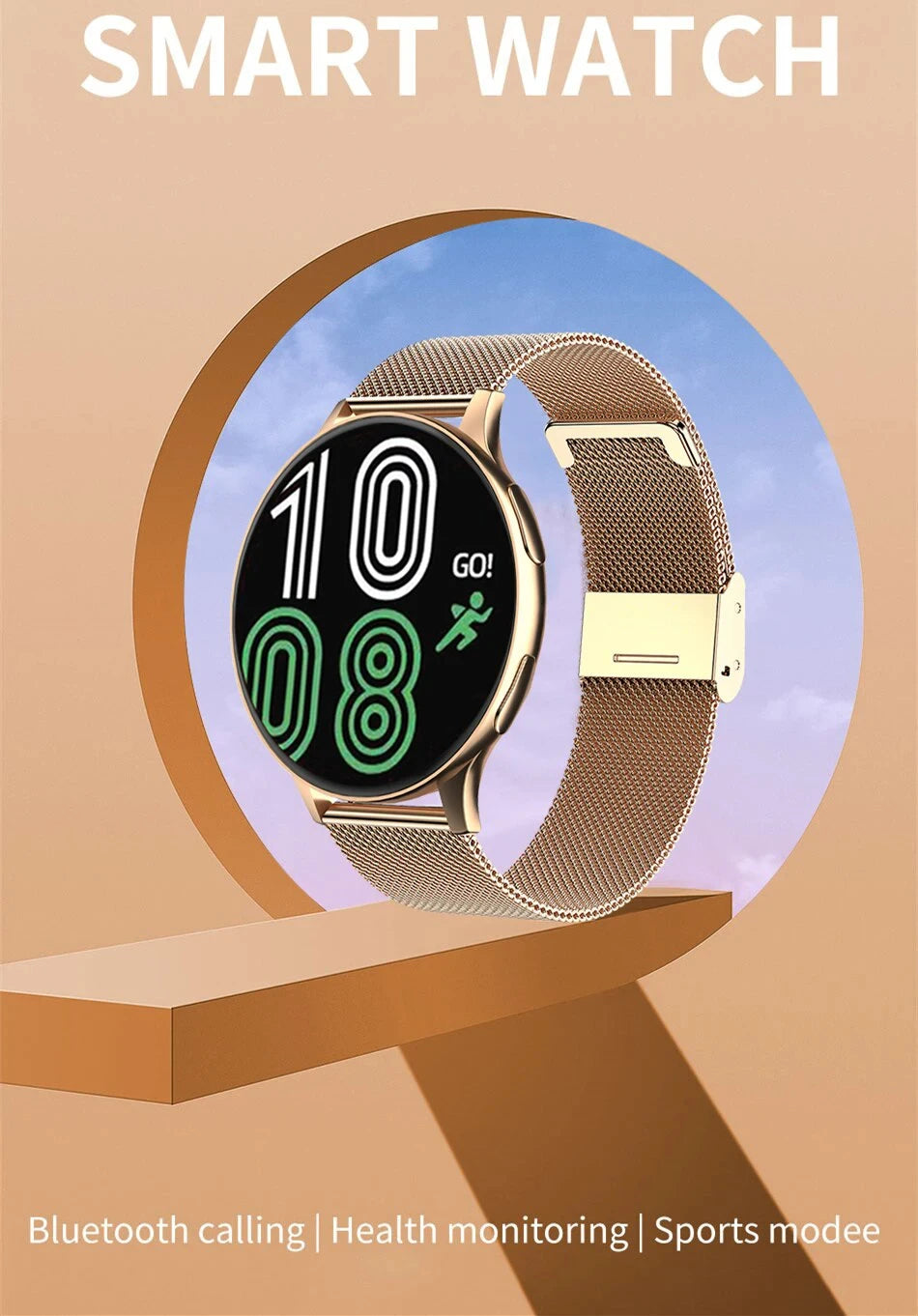 LIGE New Smart Watch Wireless Charging Smartwatch Bluetooth Calls Watches Men Women Fitness Bracelet Custom Watch Face +Box 2025