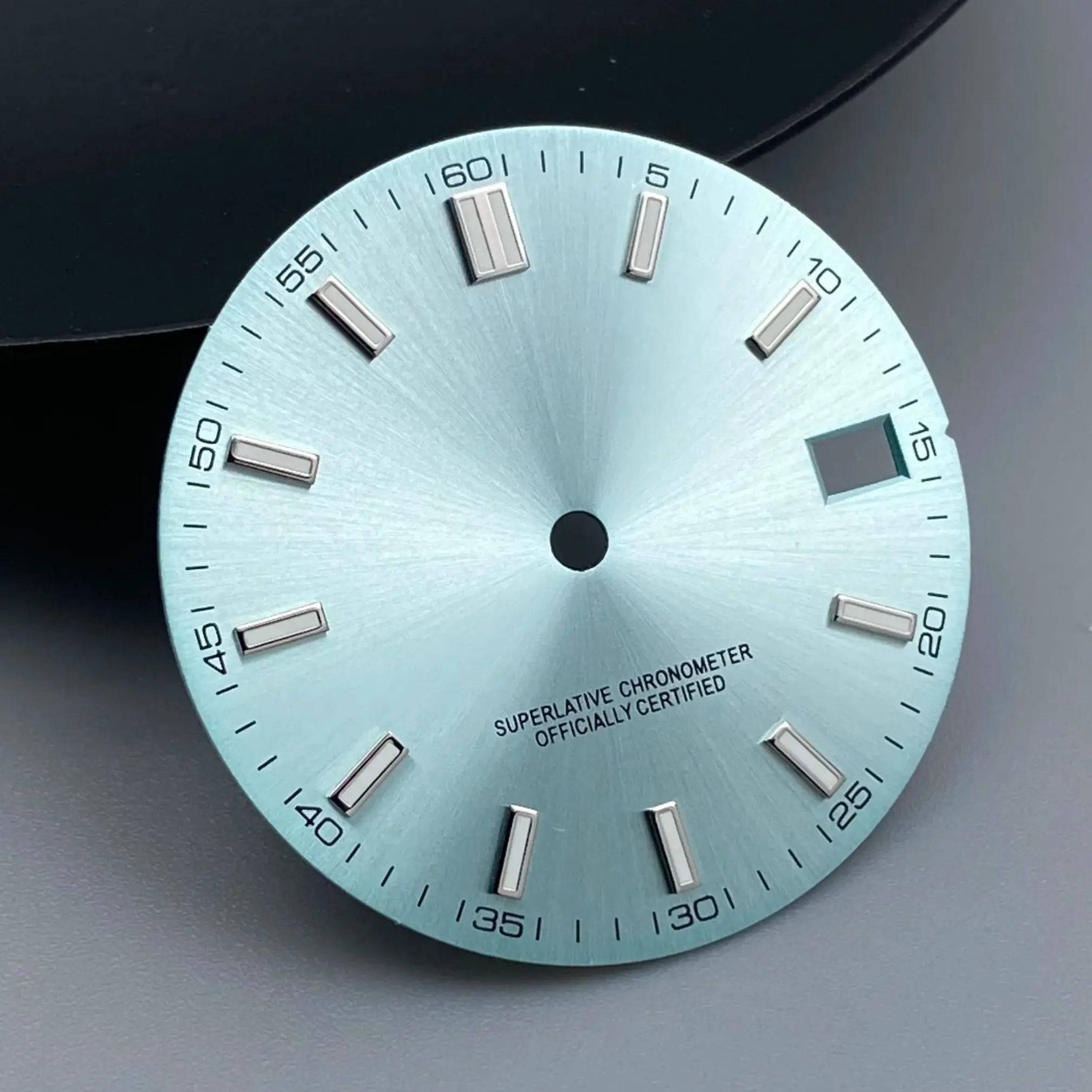 NH35 New Arrivals 36mm watch case Engine Turned BEZEL For AK Parts Replacemet NH35/36 Movement Modification Parts 28.5mm Dial