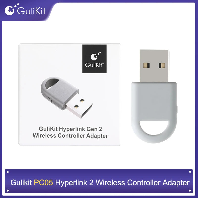 Gulikit PC05 مستقبل محول وحدة تحكم لاسلكي GuliKit Hyperlink 2 لوحدة تحكم Gulikit Xbox One Xbox Series Gamepad للكمبيوتر الشخصي