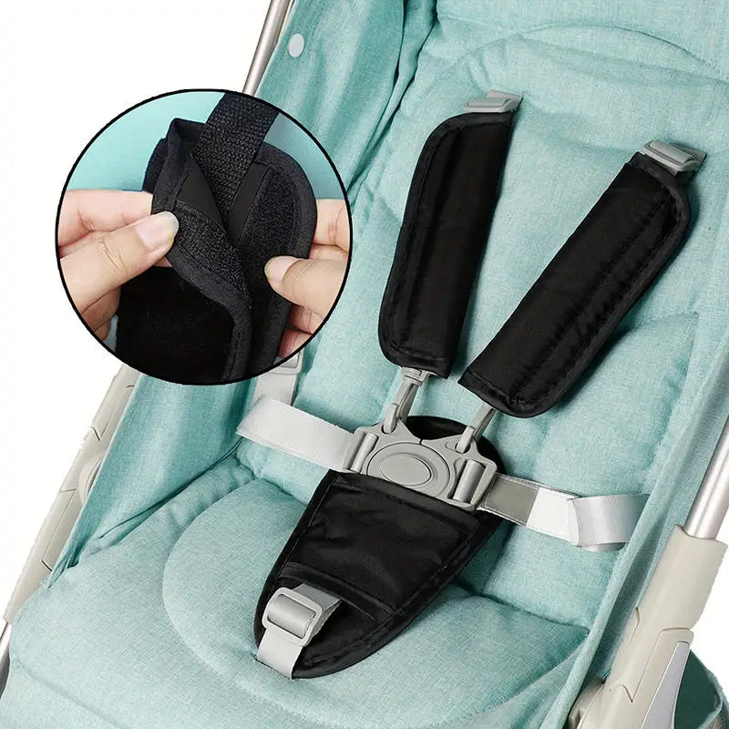 Prevent strangulation Baby Car Seat Belt Pads Universal Stroller Shoulder Strap Covers Soft Pram Safety Harness Cushions Guards