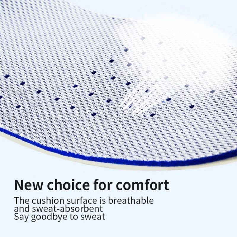1Pair Invisible Height Increase Insoles for Shoes Breathable Comfortable for Feet Women Men Shoes Heel Lift Orthopedic Care Pads