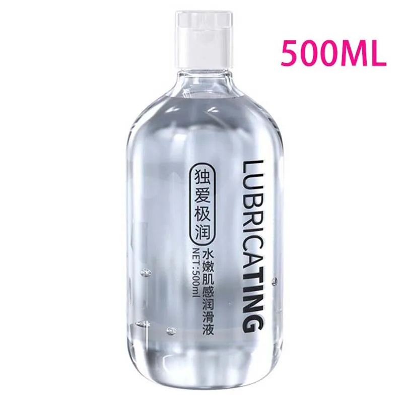 Water-Based Intimate Lubricant 60ML/200ML/500ML Hypoallergenic Quick-Drying Non-Greasy Easy to Clean for Men And Women