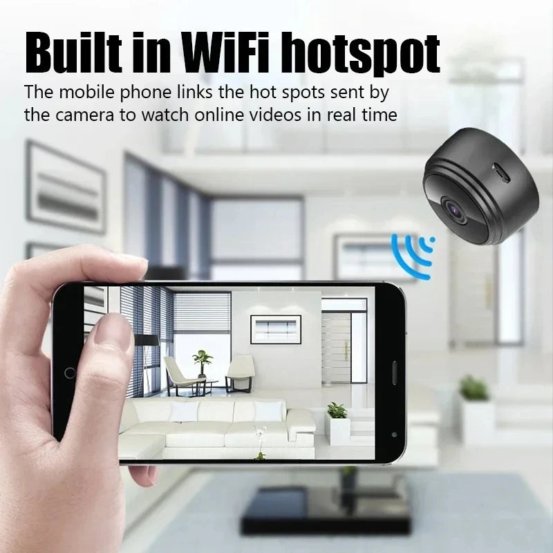 A9 WiFi Mini Camera Wireless Video Recorder Security Protection Camera Smart Home Safety Monitoring Camera Indoor