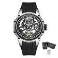 MEGIR Fashion Men's Full Automatic Watches Hollow Out Luminous Sports Mechanical Watch Waterproof Wristwatches Reloj Hombre 2243