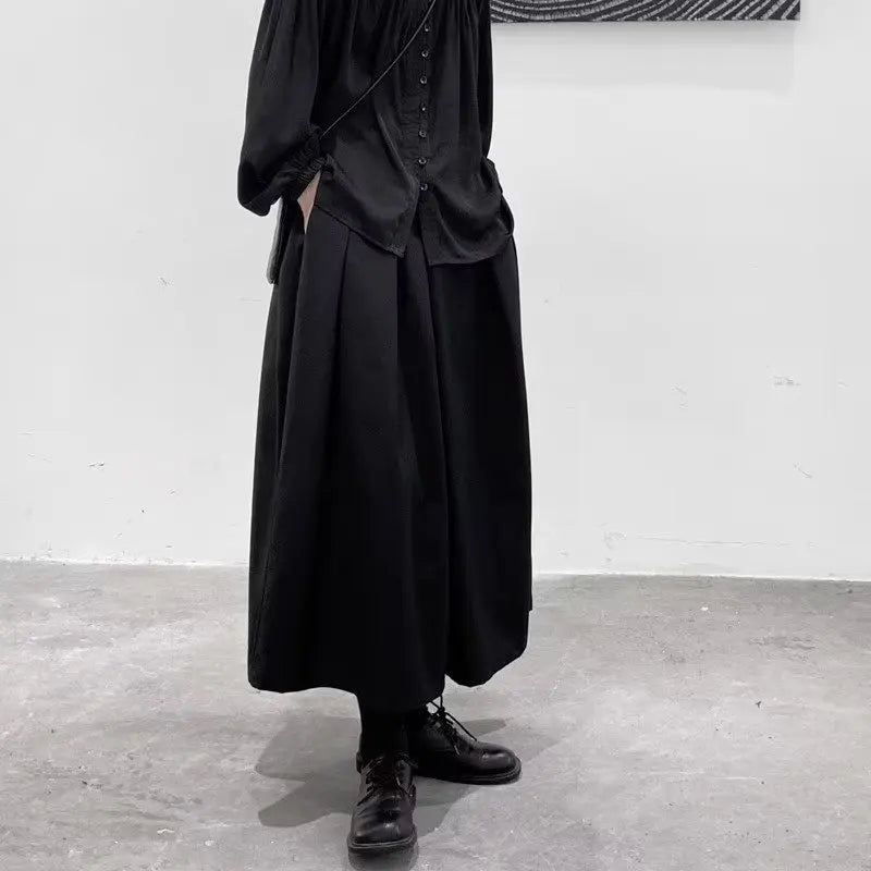 Fashion Y2k Pants for Women Black Color Wide Legged Japanese Harajuku Women's Pants Punk Gothic Streetwear joggers Trousers